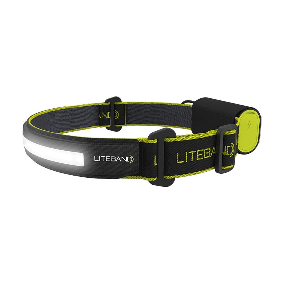 Liteband Pro 1000 WideBeam Carbon Fiber LED Rechargeable Headlamp - Flockneti