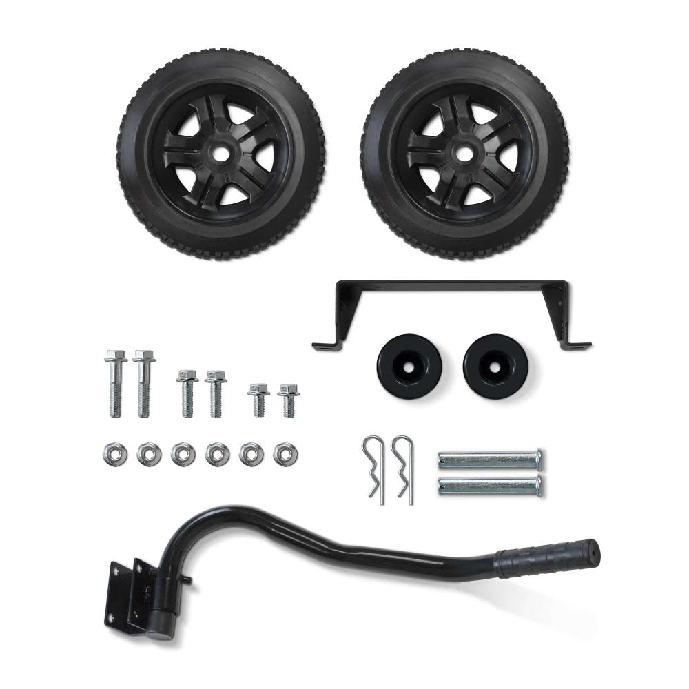Champion Power Equipment Generator Wheel Kit with Axle Folding Handle and Never-Flat Tires 2800-4750 Watt - Flockneti