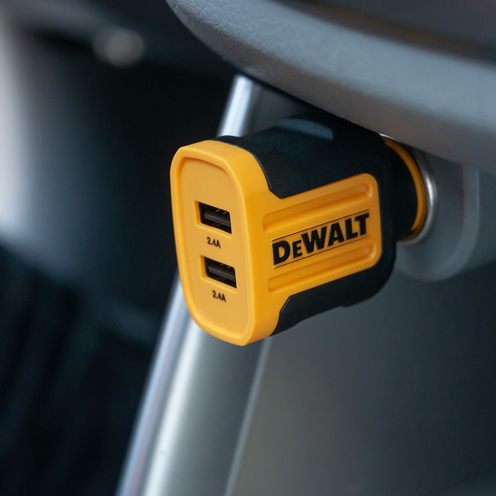 DEWALT Phone Charger USB 2 Port 24W - Flockneti