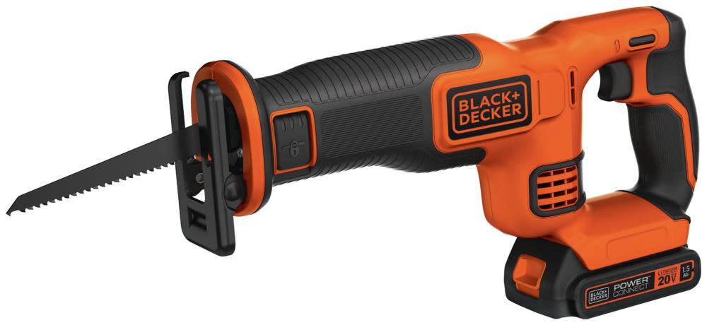 Black and Decker 20V MAX Reciprocating Saw Lithium Cordless Kit - Flockneti