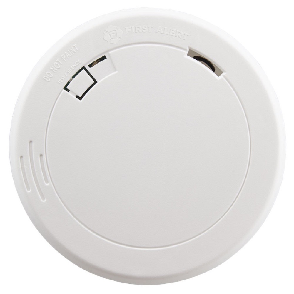 First Alert 10-Year Sealed Battery Photoelectric Smoke Alarm with Slim Design - Flockneti