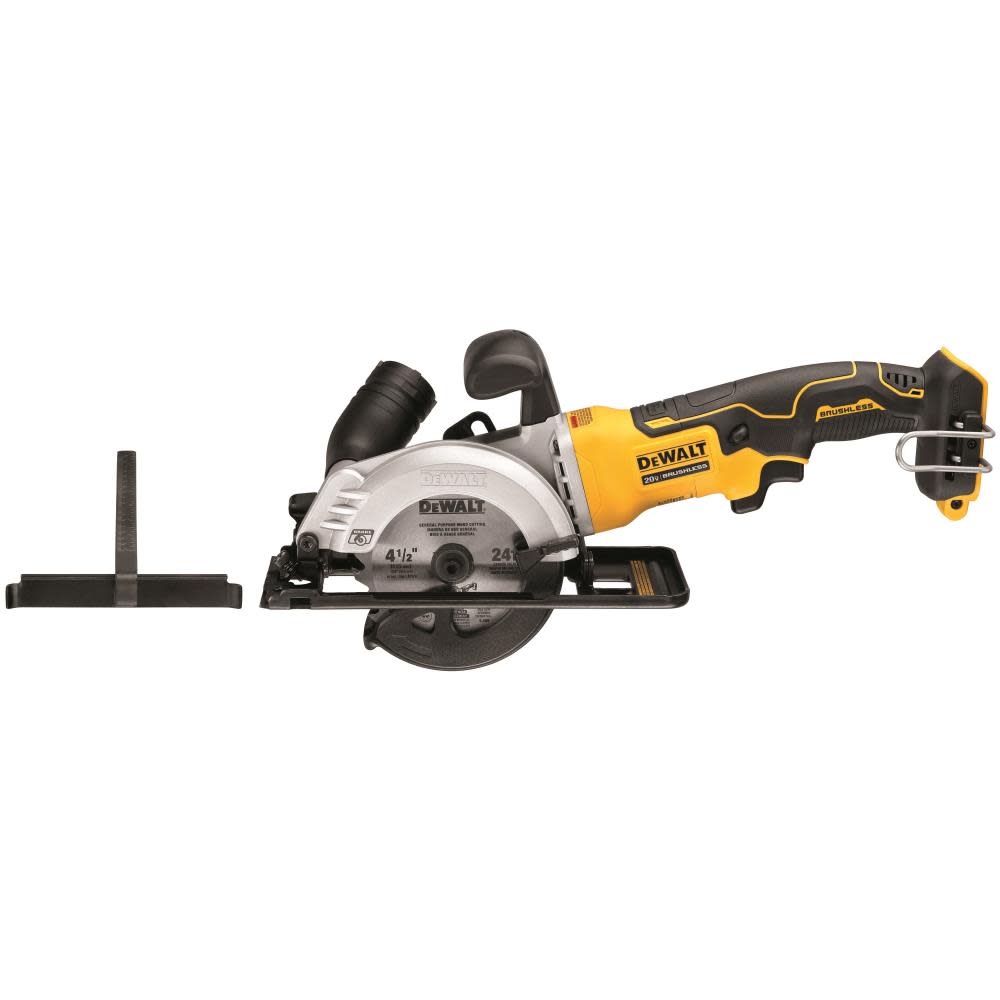 DEWALT ATOMIC 20V MAX* Brushless 4-1/2 in. Cordless Circular Saw (Tool Only) - Flockneti