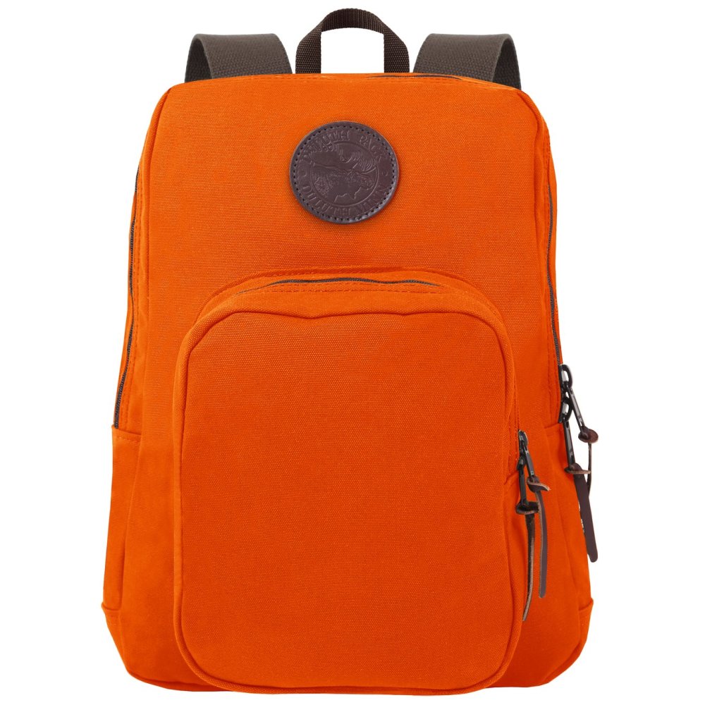 Duluth Pack 21 Liter Capacity Orange Large Standard Backpack - Flockneti