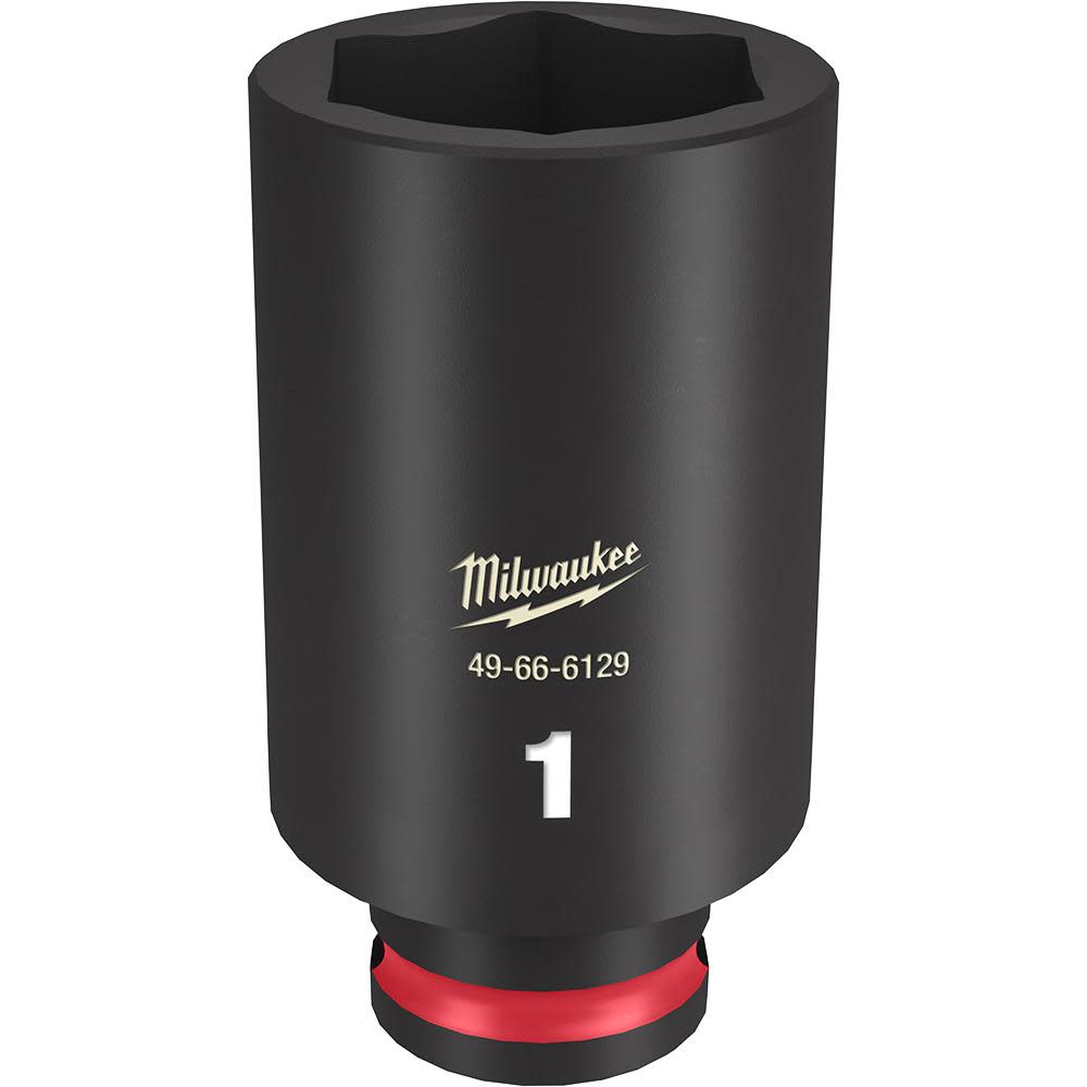 Milwaukee SHOCKWAVE Impact Duty Socket 3/8″ Drive 1″ Deep 6 Point - Flockneti
