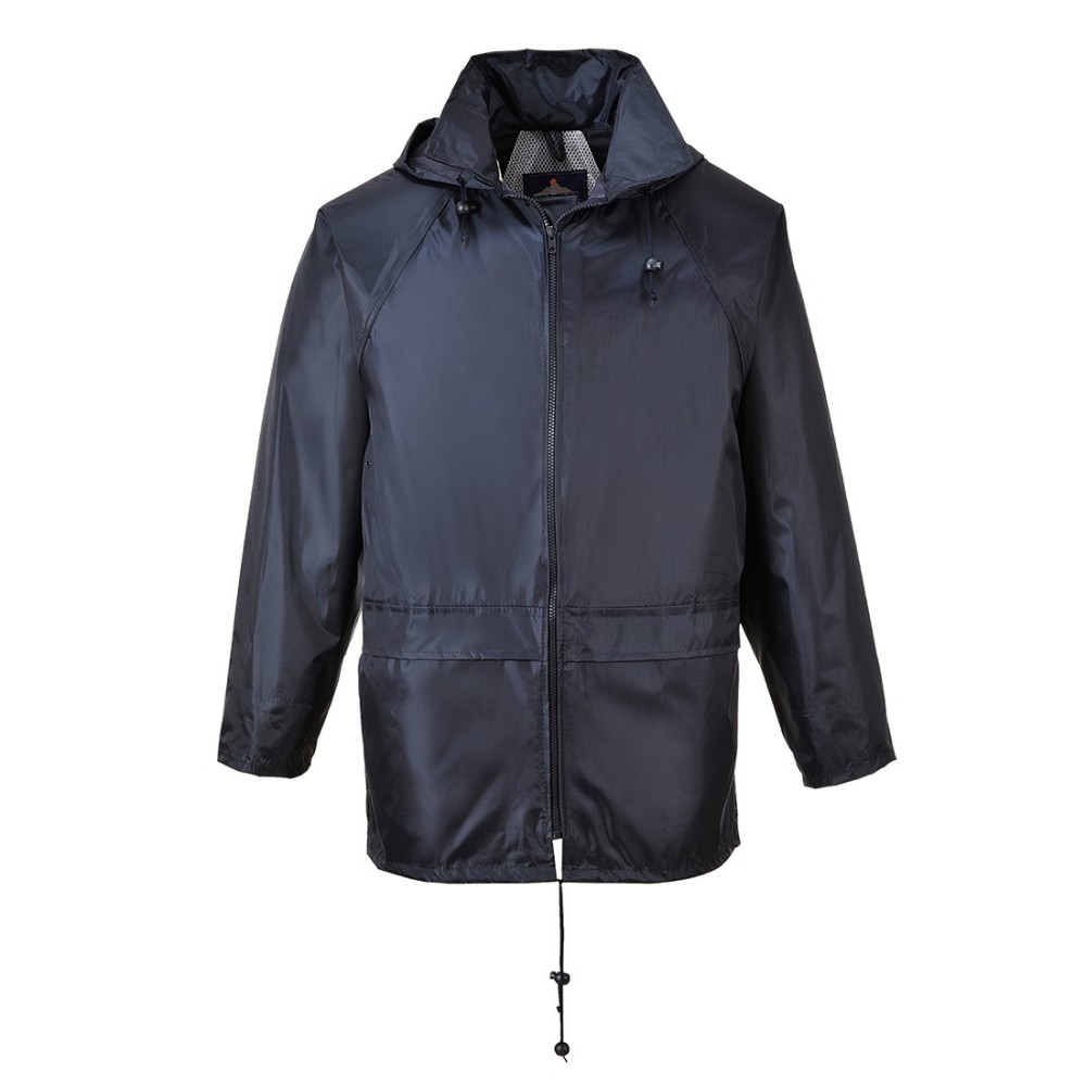 Portwest Navy Classic Rain Jacket – XXL - Flockneti