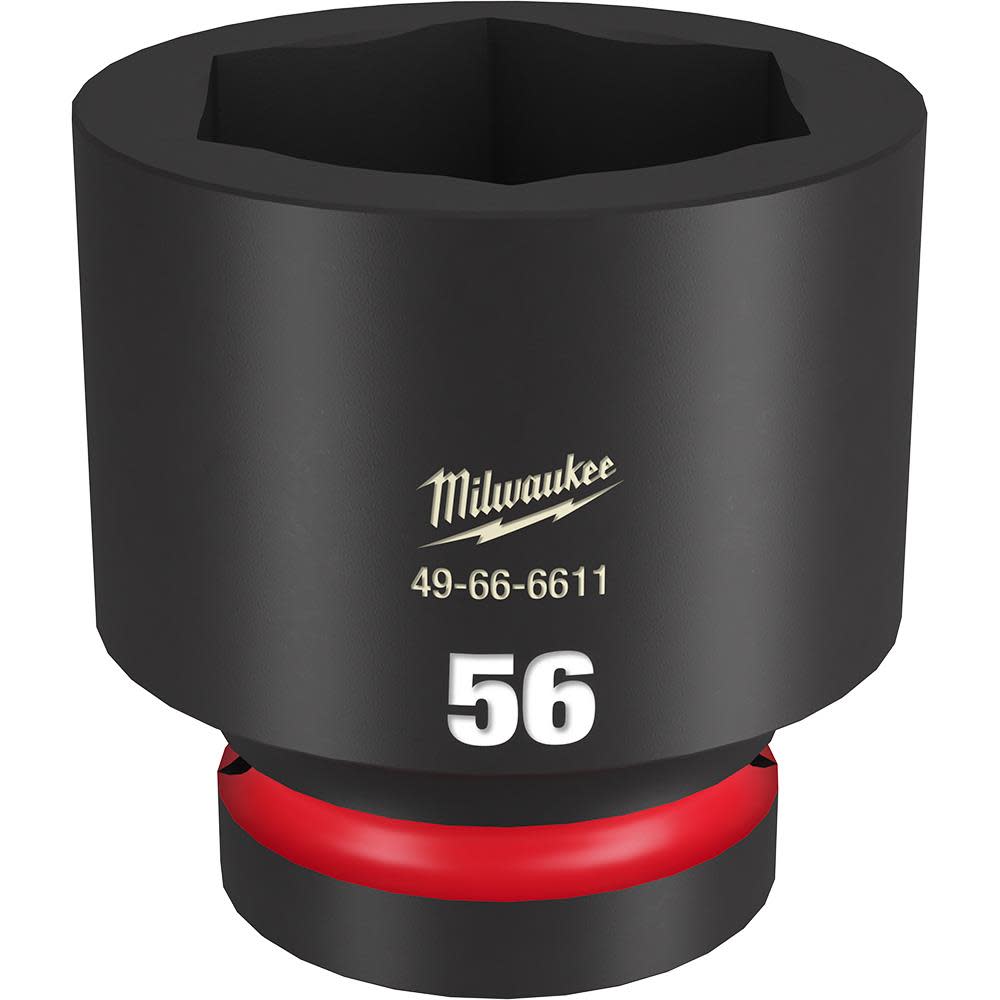 Milwaukee Impact Socket 1″ Drive 56mm Standard 6 Point - Flockneti