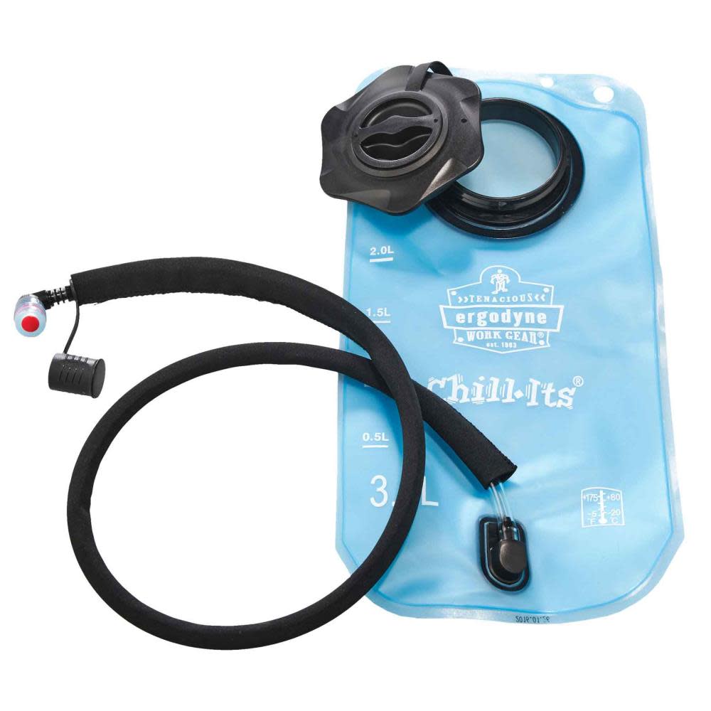 Ergodyne Chill Its 5051B Bladder Replacement for Hydration Pack 3 Liter Blue - Flockneti