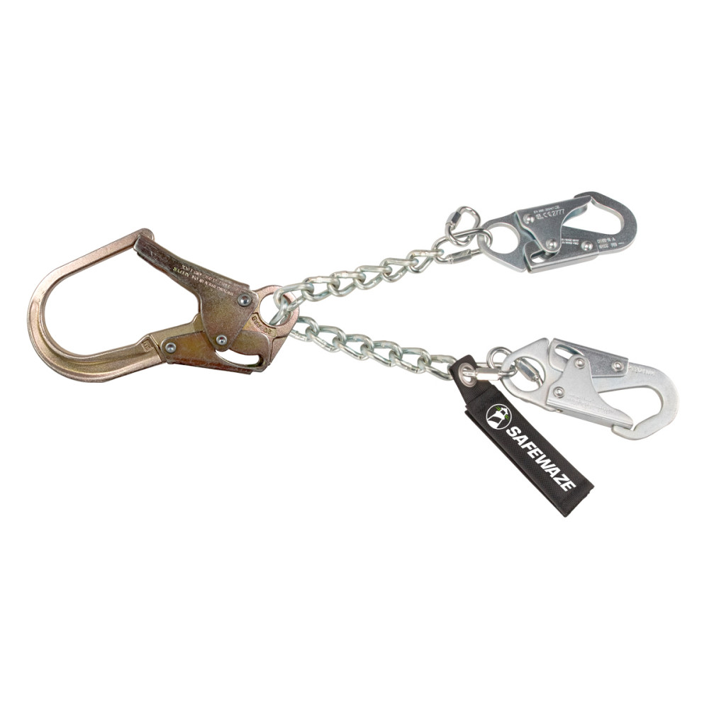 Safewaze 26″ Adjustable Chain Assembly with Steel Rebar Hook - Flockneti