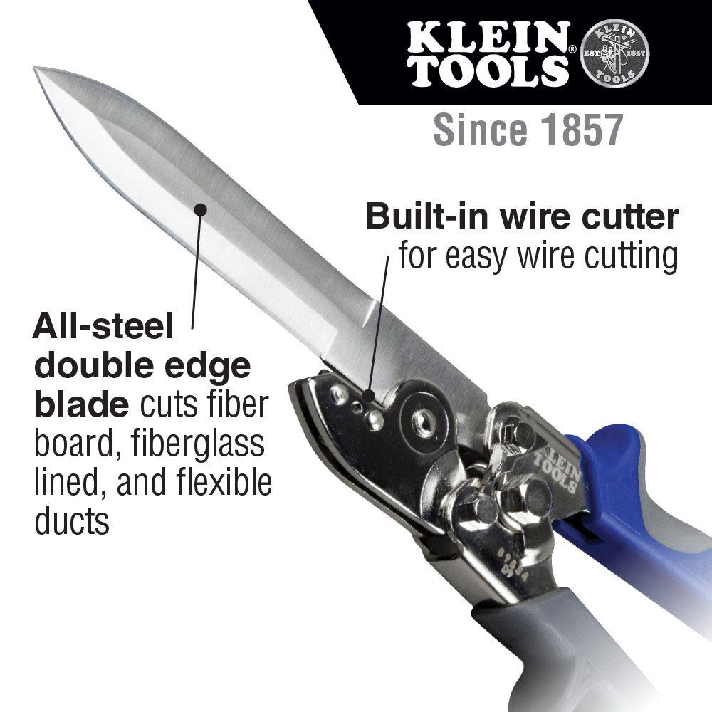 Klein Tools Duct Cutter with Wire Cutter - Flockneti