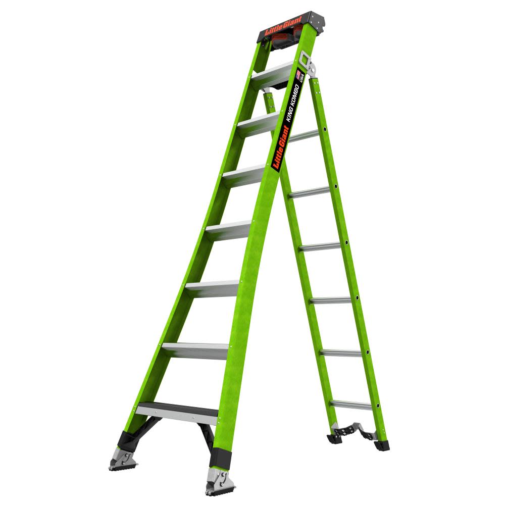 Little Giant Safety KING KOMBO Technical 8′ ANSI Type IAA - Flockneti