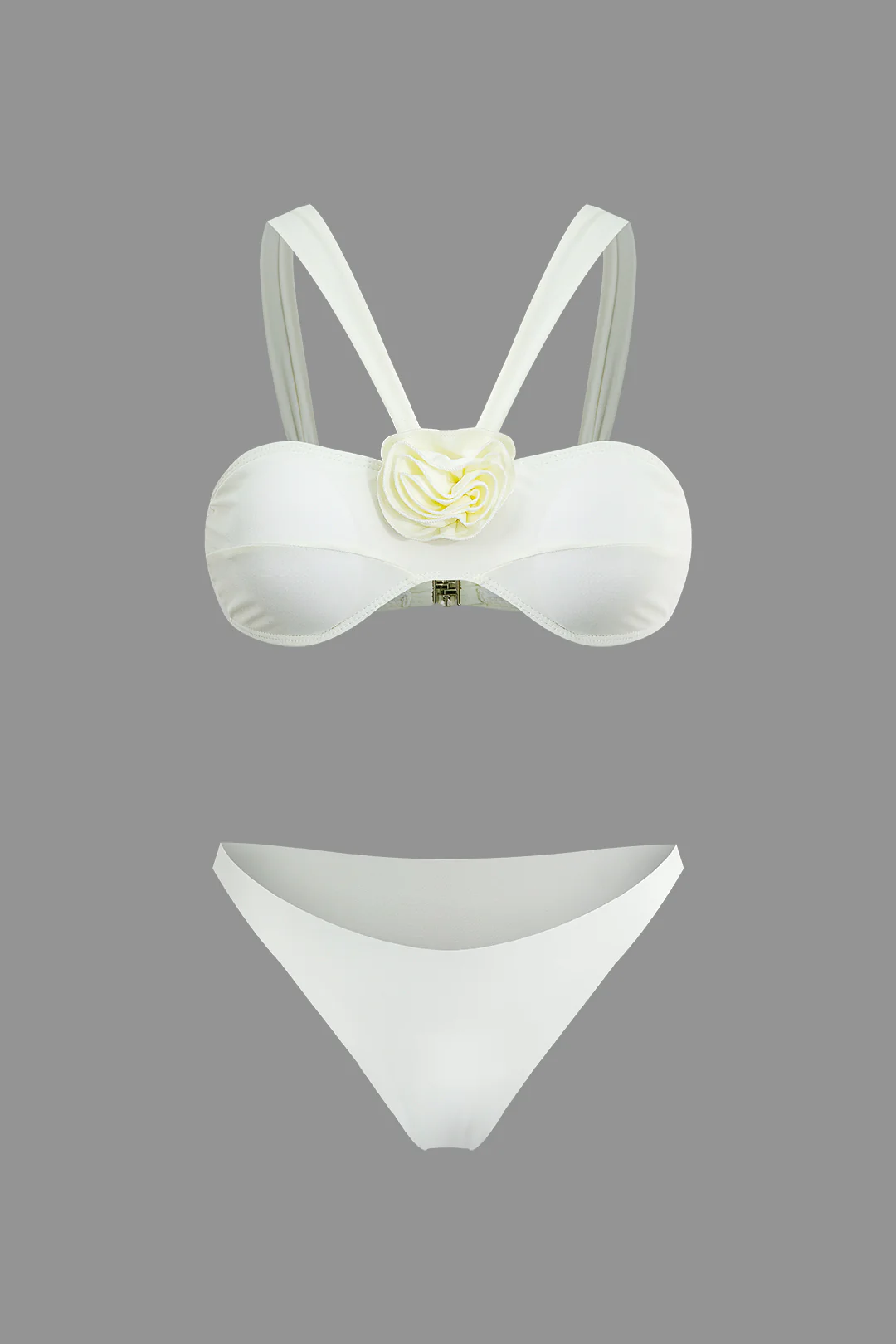 3D Floral Decor Bikini Set - Flockneti