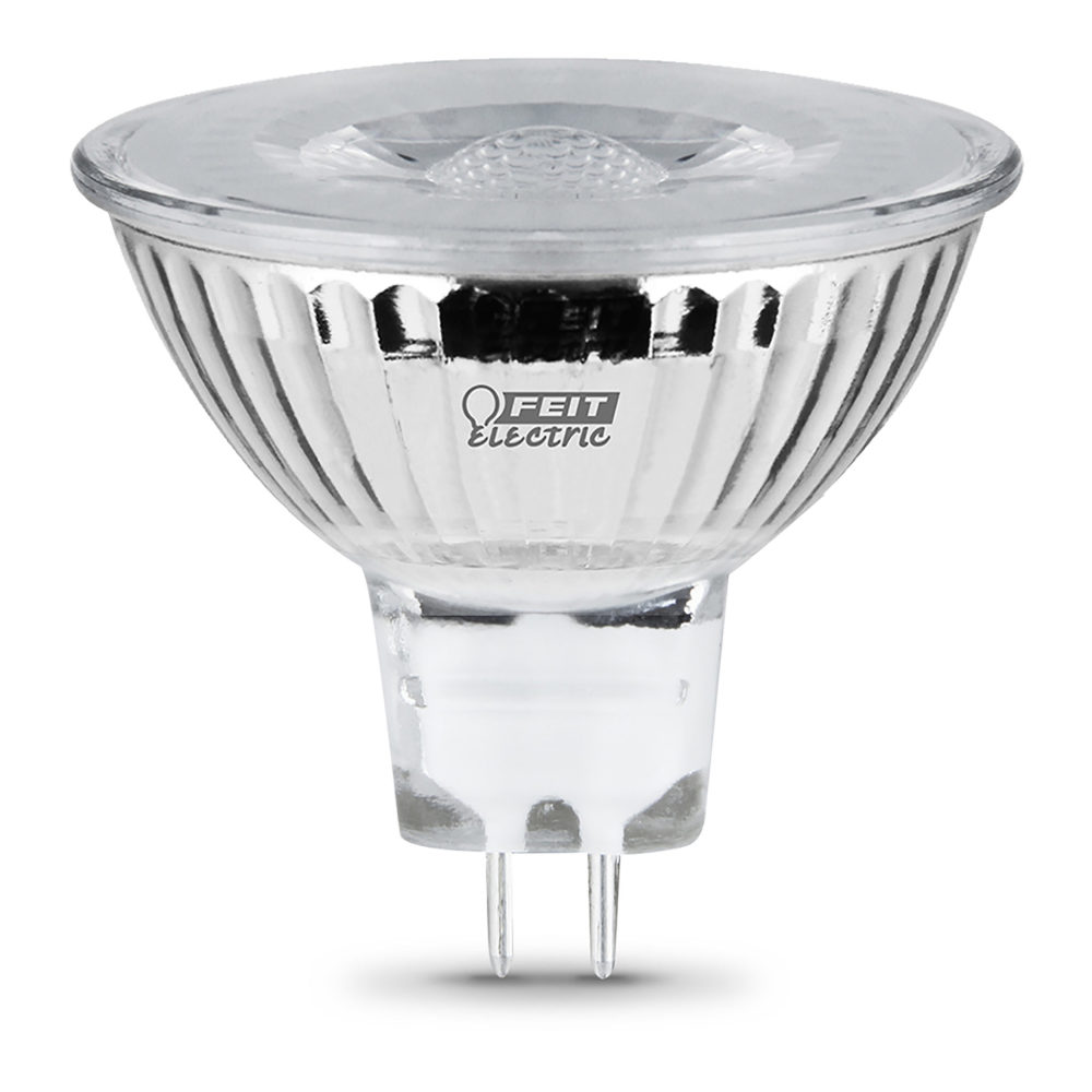 Feit Electric LED Bulb Bright White Dimmable 12V 6.6W GU5.3 MR16 1 Bulb - Flockneti