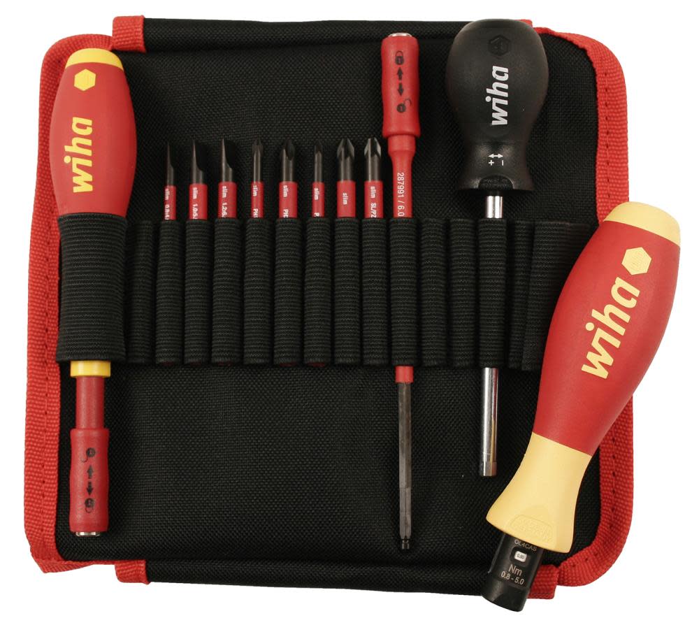Wiha Insulated TorqueControl 12pc - Flockneti