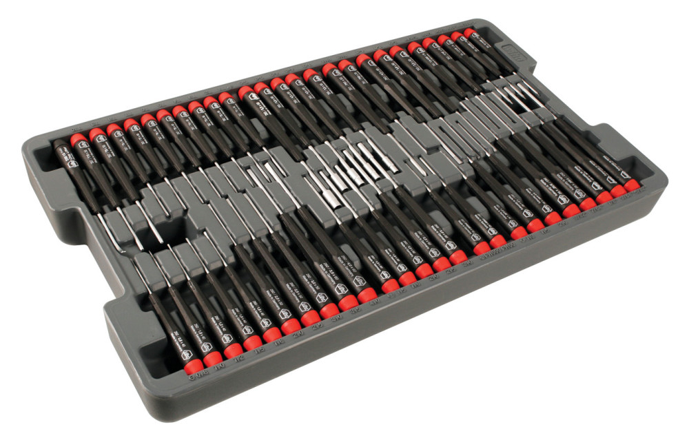 Wiha Precision Screwdriver Tray Set 51pc - Flockneti
