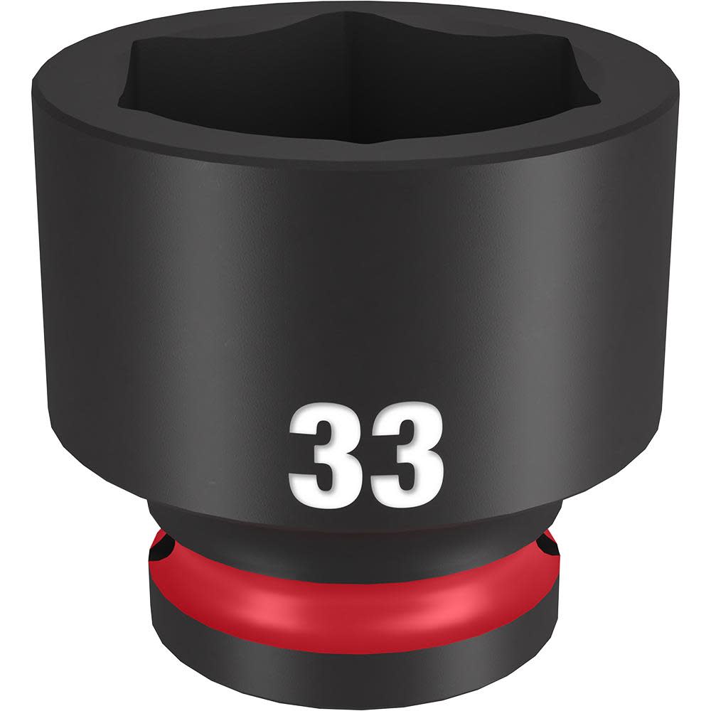 Milwaukee Impact Socket 1/2″ Drive 33mm Standard 6 Point - Flockneti