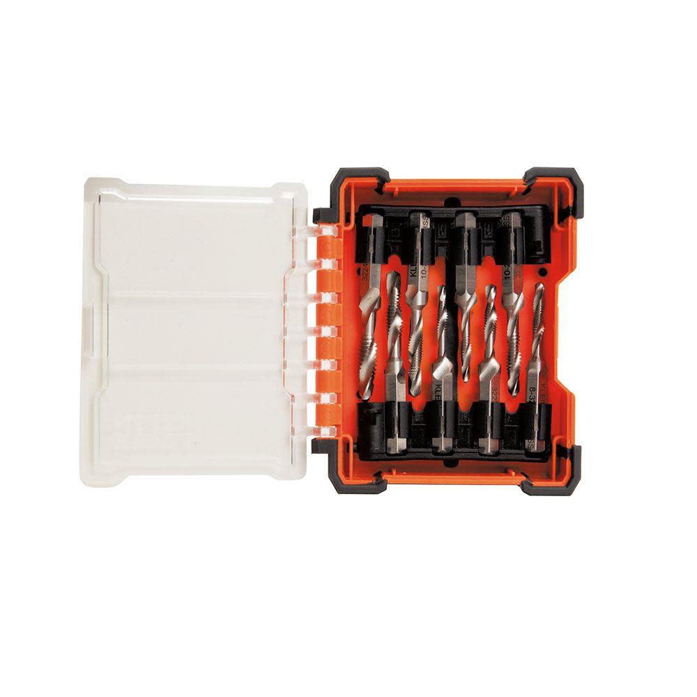 Klein Tools 8 Piece Drill Tap Tool Kit - Flockneti