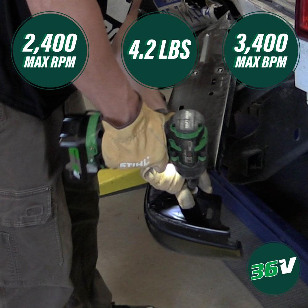 Metabo HPT 36V MultiVolt 1/2″ Mid Torque Impact Wrench Kit - Flockneti