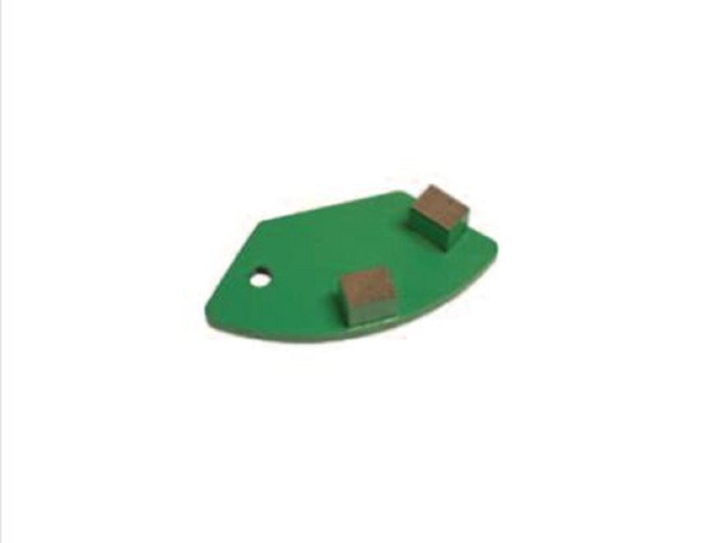 National Flooring Equipment Half Bar Diamond Insert – Metal Bond 16 Grit - Flockneti