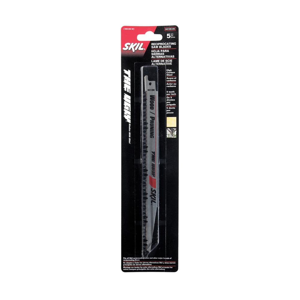 SKIL 9 In. Ugly Reciprocating Saw Blade Set - Flockneti