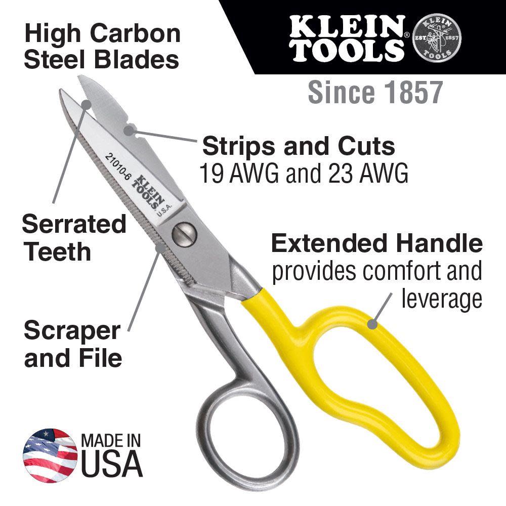 Klein Tools Free-Fall Snip Stainless Steel - Flockneti