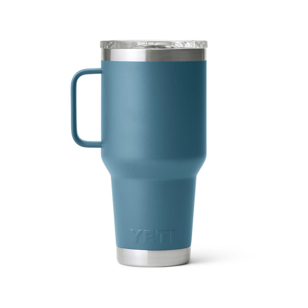 Yeti Rambler 30oz Travel Mug with Stronghold Lid Nordic Blue - Flockneti