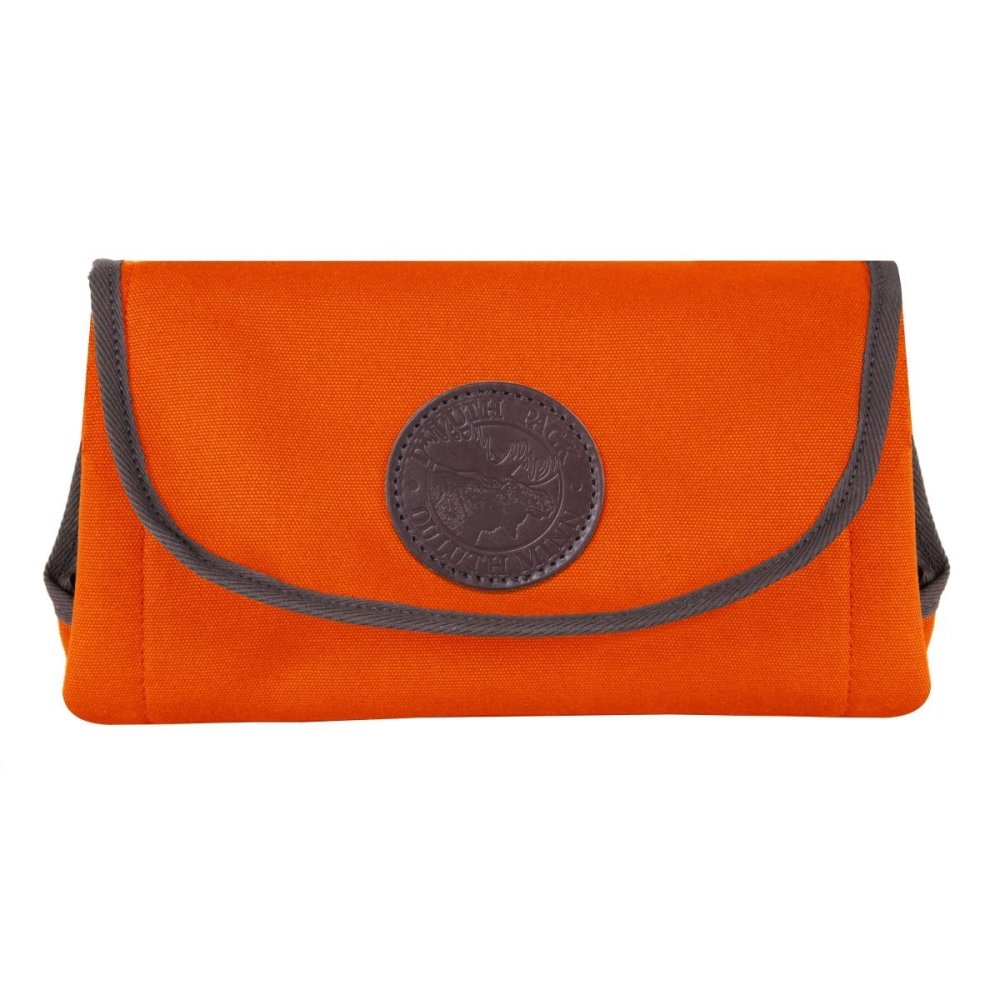 Duluth Pack Orange Folded Baby Changing Pad - Flockneti