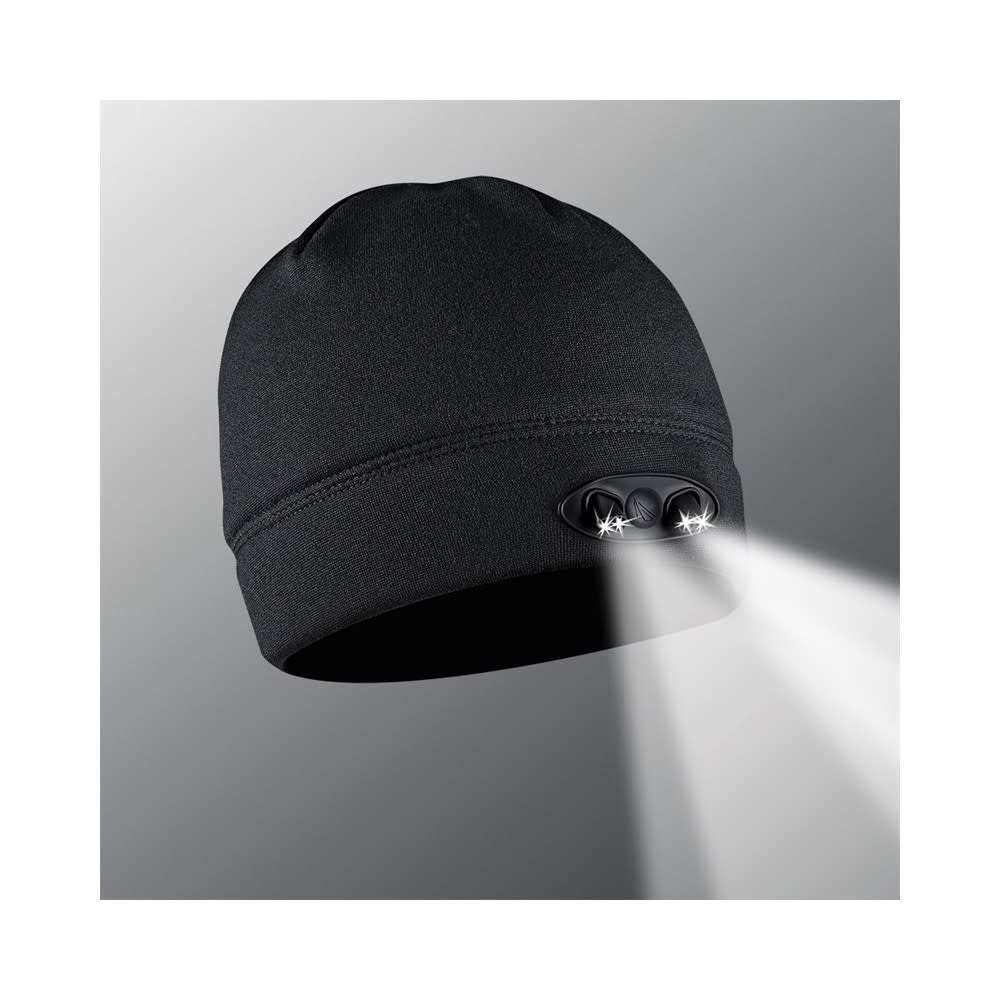 Panther Vision Black LED Headlamp Beanie - Flockneti