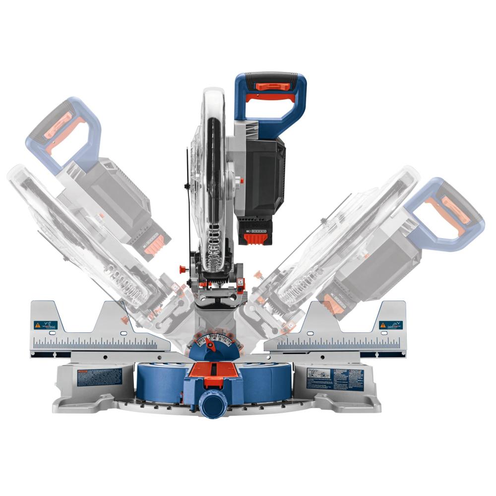 Bosch PROFACTOR 18V Surgeon 12″ Dual Bevel Slide Miter Saw Bare Tool - Flockneti