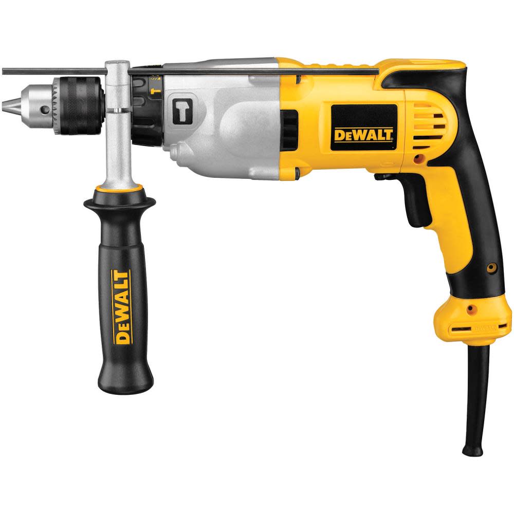 DEWALT 10 Amp 1/2 in. VSR Pistol Grip Hammerdrill - Flockneti