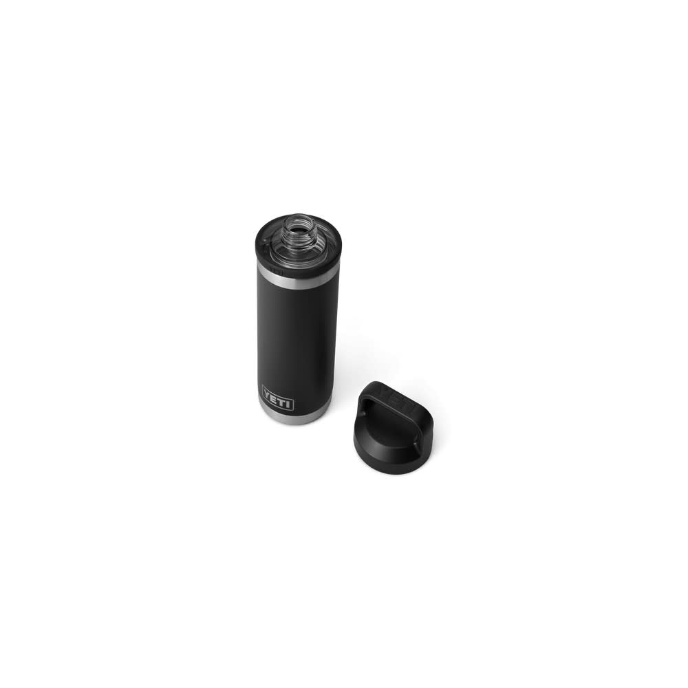 Yeti Rambler 18oz Water Bottle with Chug Cap Charcoal - Flockneti