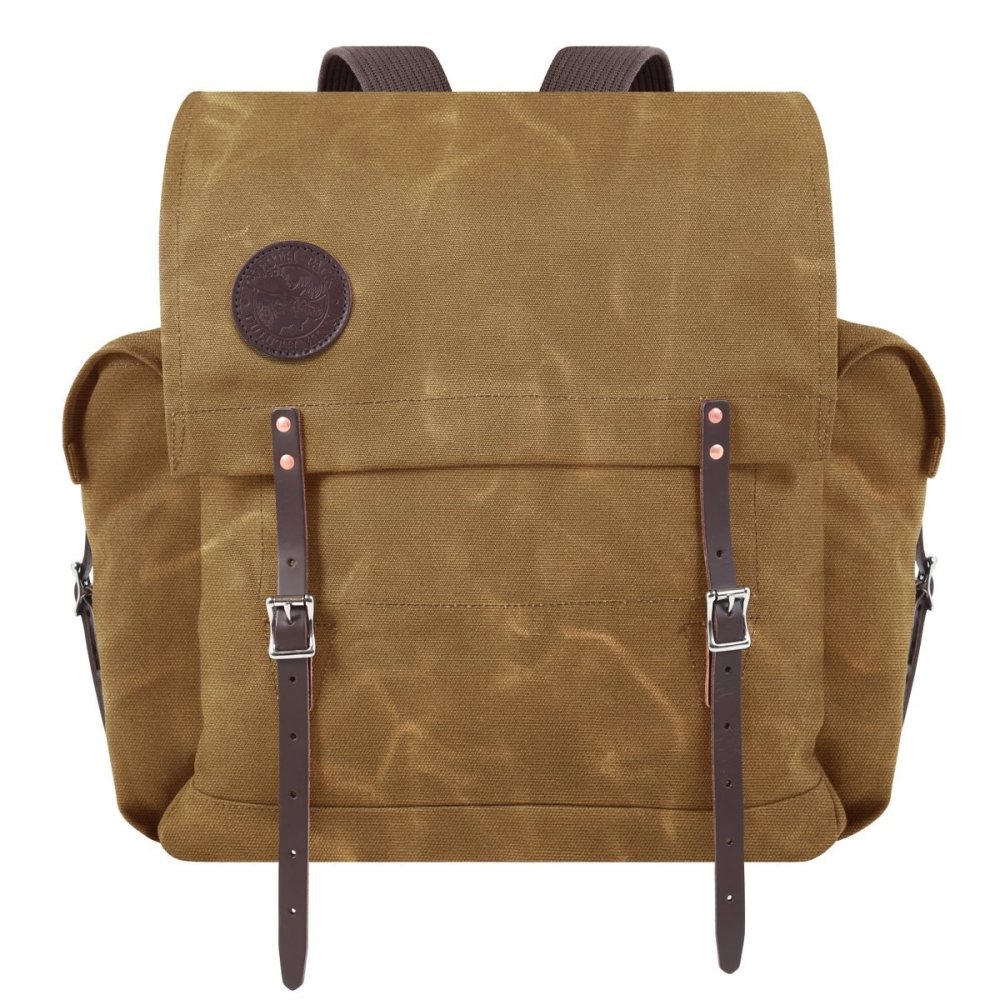 Duluth Pack 34 Liter Capacity Wax Khaki Canvas #2 Cruiser Backpack Only - Flockneti