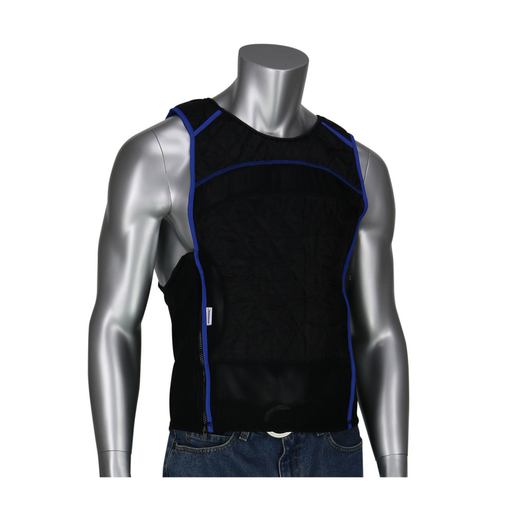 Protective Industrial Products Evaporative Tank Top Shirt EZ Cool Black 2X - Flockneti