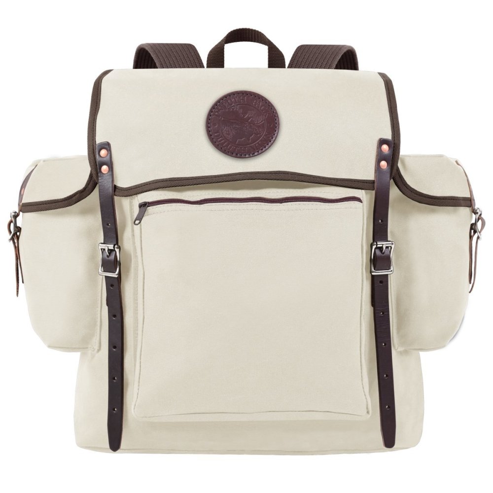 Duluth Pack 32 Liter Capacity Natural Canvas Rambler Backpack - Flockneti