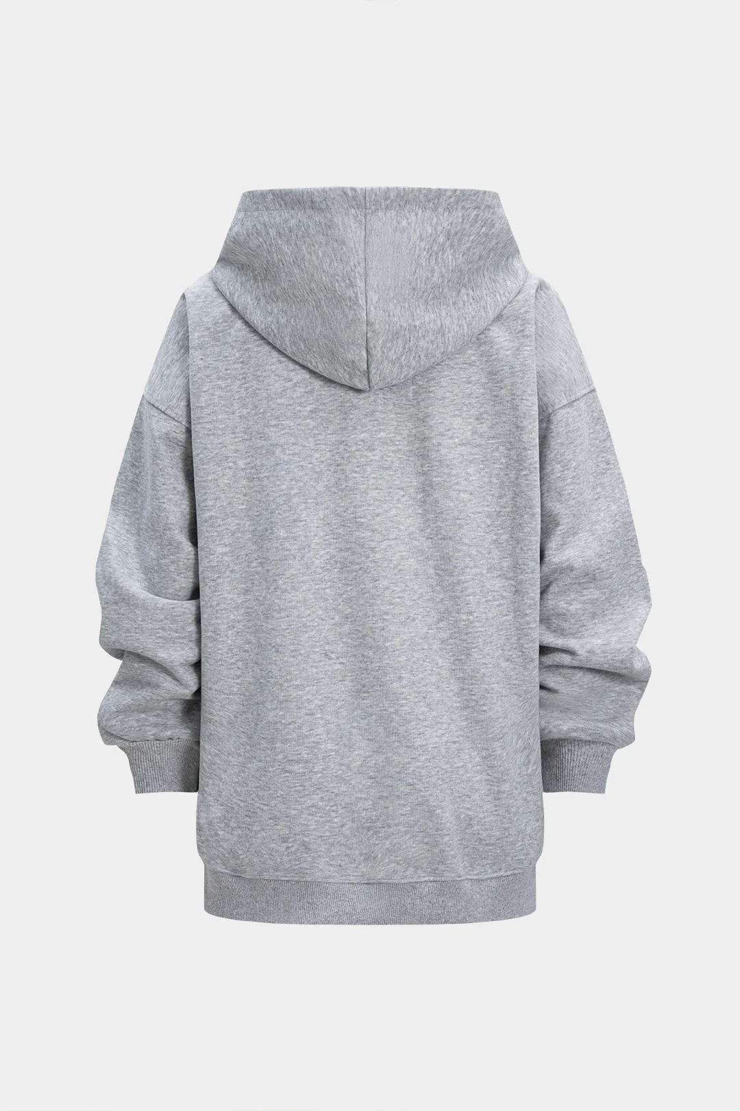 Letter Embroidery Patchwork Pocket Hoodie - Flockneti