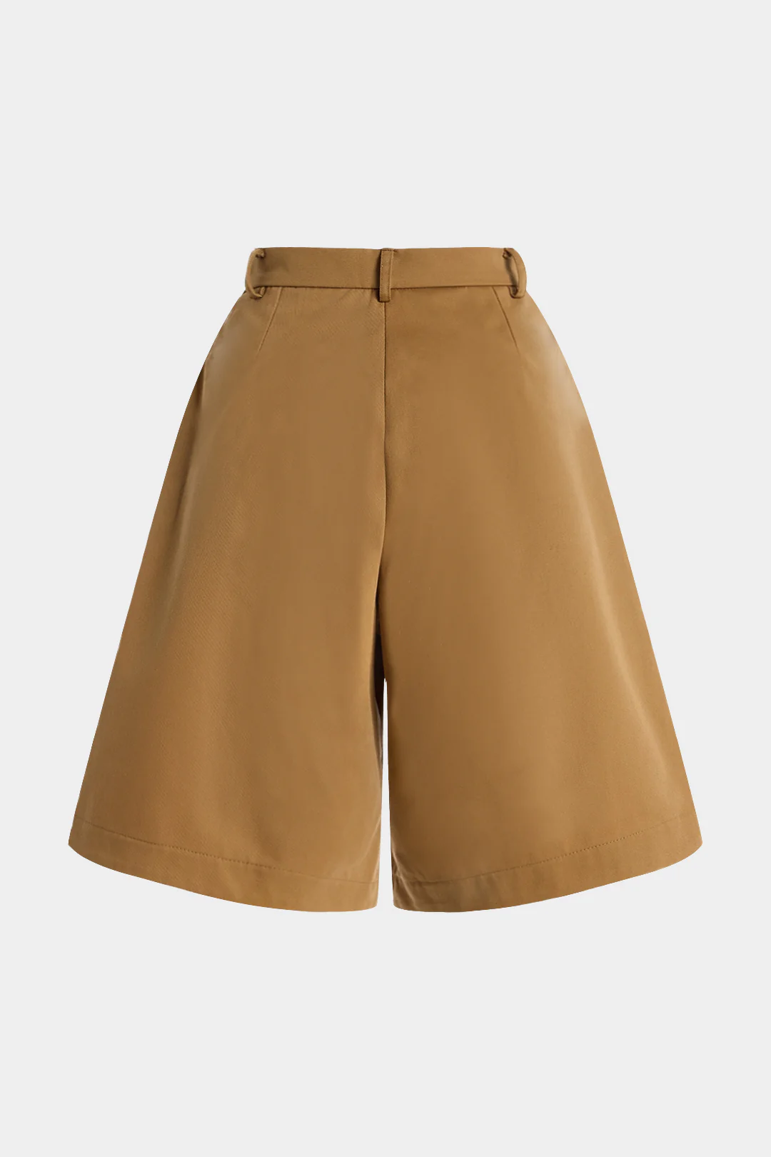 Pleated High Waist Wide Leg Shorts - Flockneti