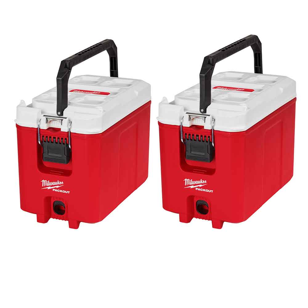 Milwaukee PACKOUT 16Qt Cooler 2Pk - Flockneti