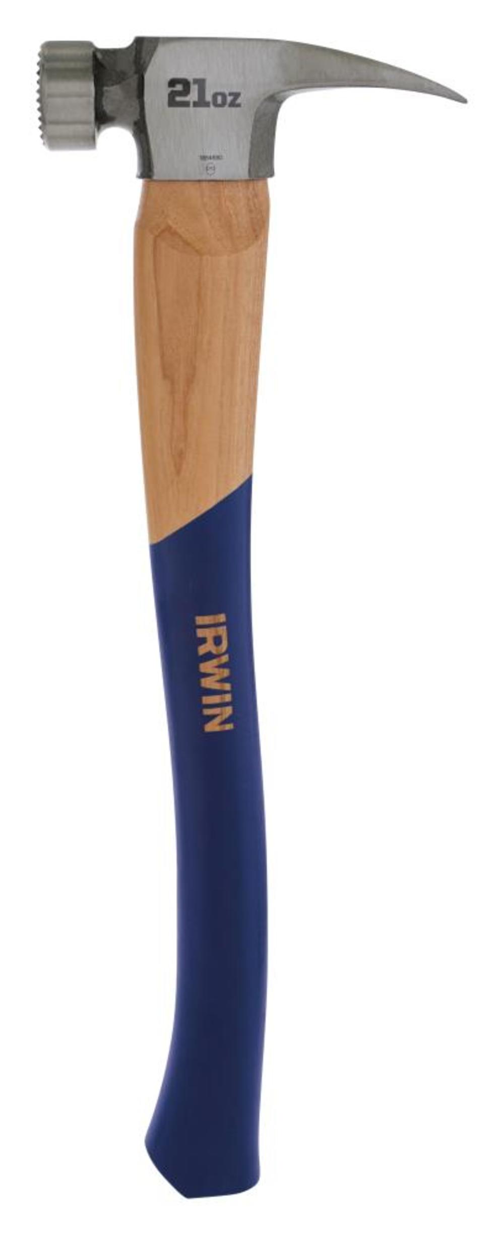 Irwin 21-oz Milled Face Steel Framing Hammer - Flockneti