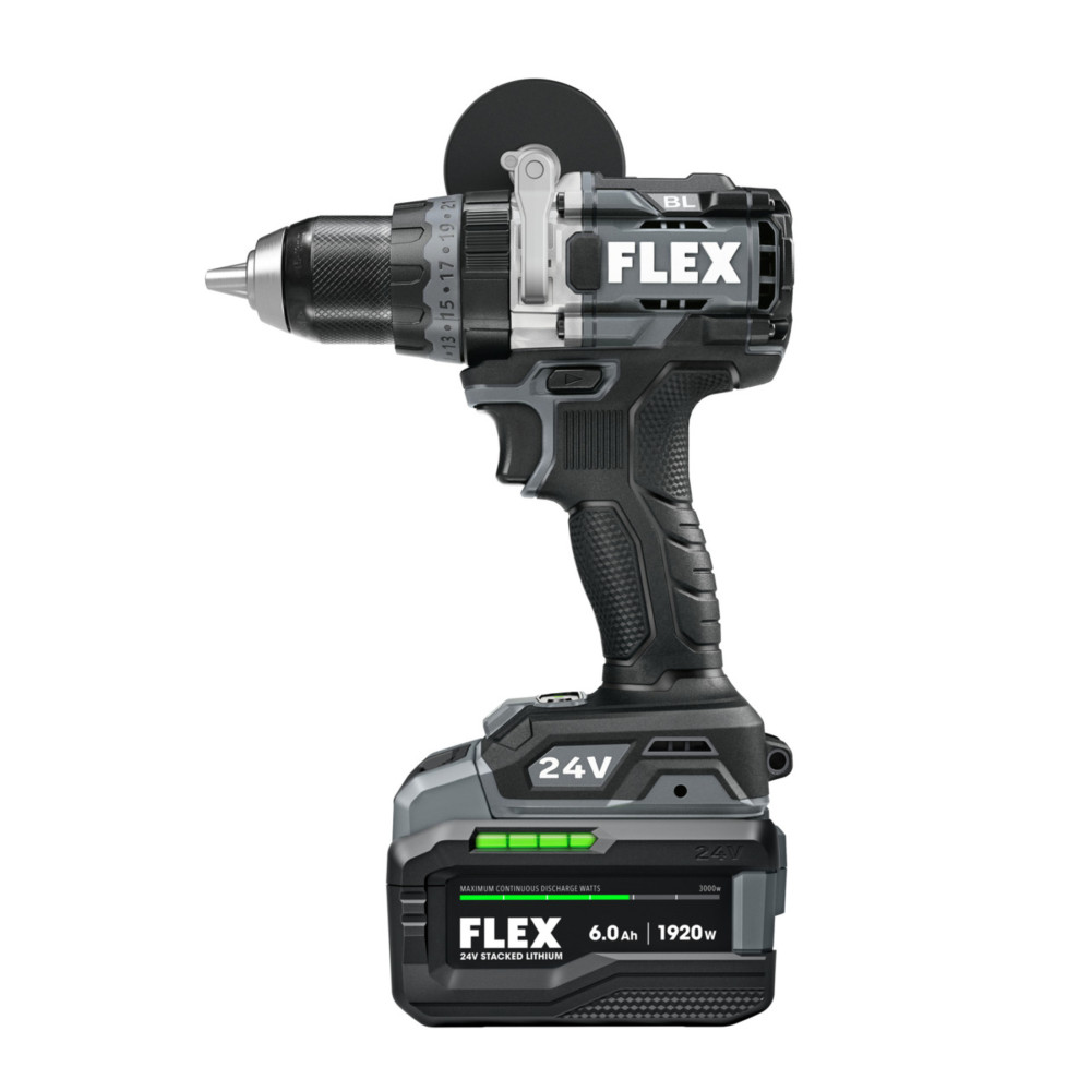 FLEX 24V Stacked Lithium Battery 2 Tool Combo Kit - Flockneti