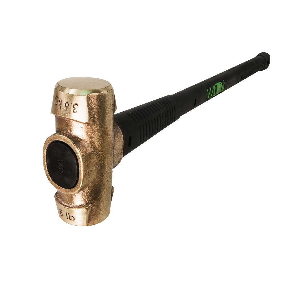 Wilton 8 Lb Head 30″ B.A.S.H Brass Hammer - Flockneti