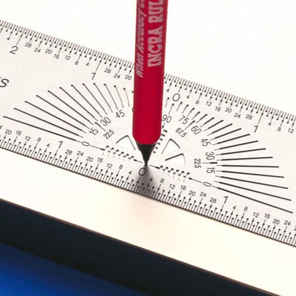 Incra 12″ Precision Centering Ruler - Flockneti