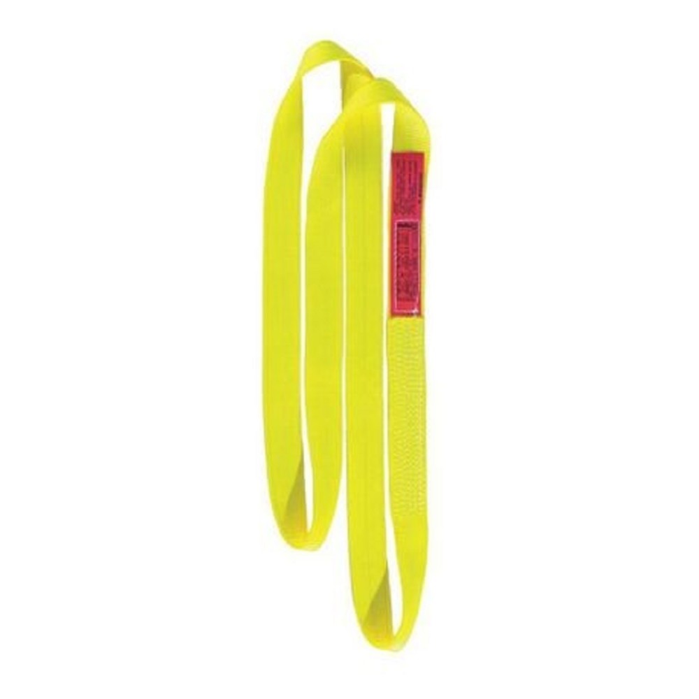 Lift-All 1 In. x 8 Ft. Endless 2-Ply Webmaster 1600 Nylon Web Sling - Flockneti