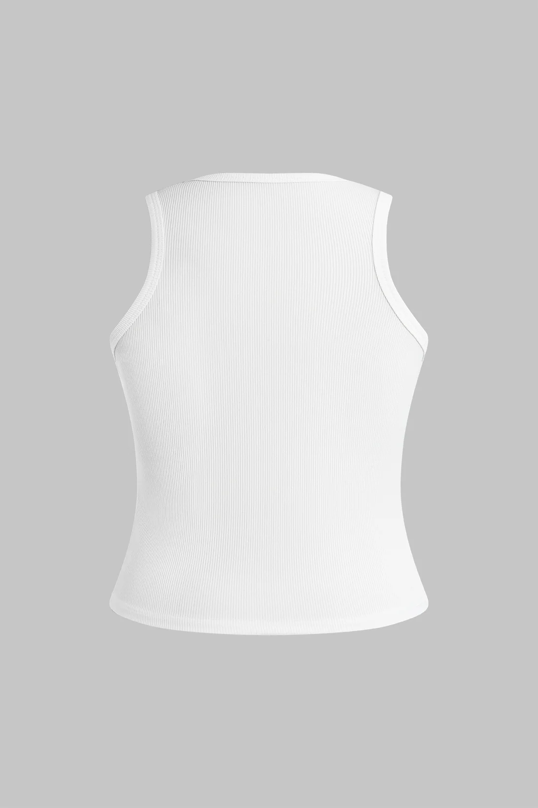 Plus Size Knot Metallic Detail Twist Tank Top - Flockneti