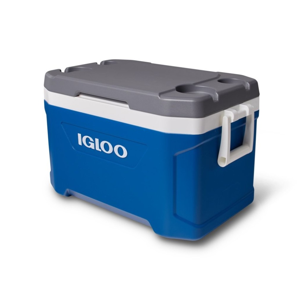 Igloo Latitude 52 Hard Cooler Indigo Blue/Meteorite 52qt - Flockneti