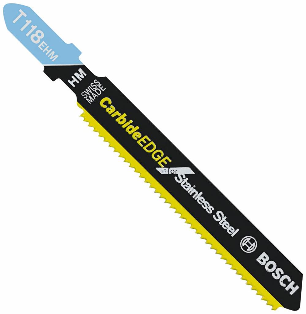 Bosch 3-1/4 In. 14 TPI Carbide Edge for Stainless Steel T-Shank Jig Saw Blade - Flockneti