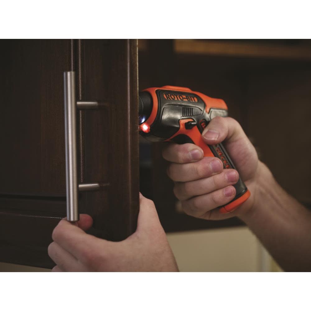 Black and Decker ROTO-BIT 4-Volt Max 3/8-in Cordless Screwdriver Kit - Flockneti