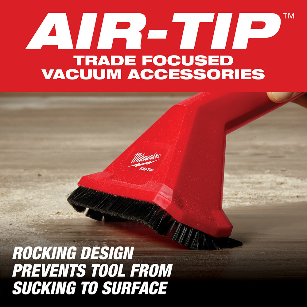Milwaukee AIR-TIP Rocking Utility Nozzle with Brushes - Flockneti