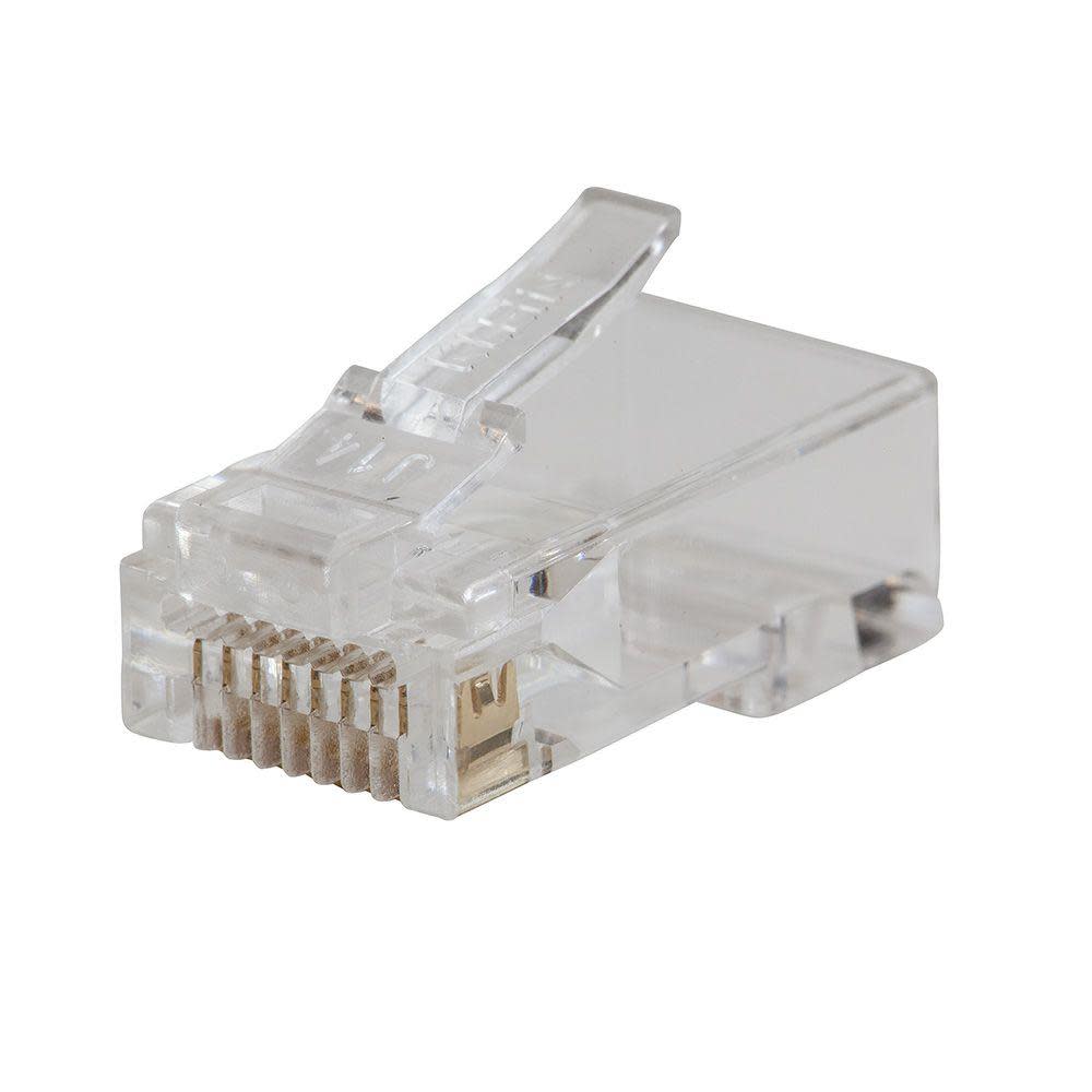Klein Tools Pass-Thru Data Plug CAT5E 50 Pk - Flockneti