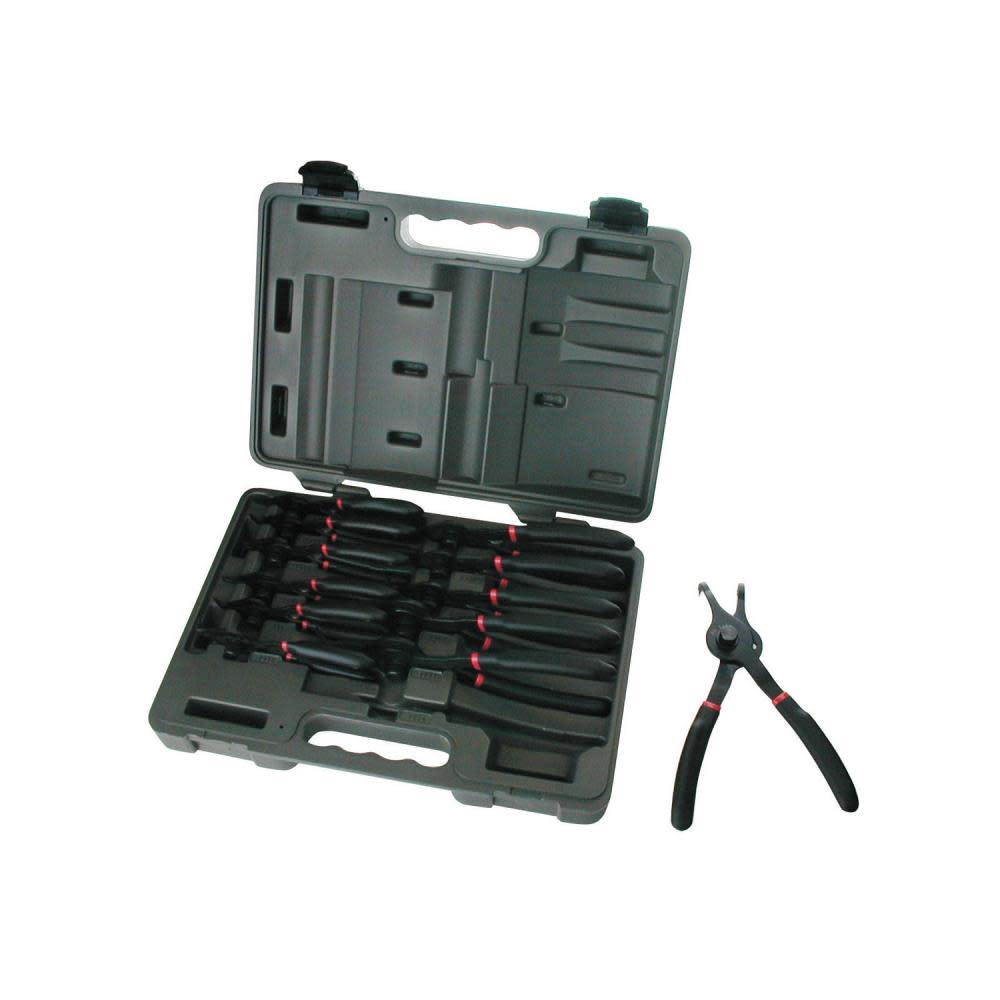 GEARWRENCH 12 Pc Fixed Tip Convertible Snap Ring Plier Set - Flockneti