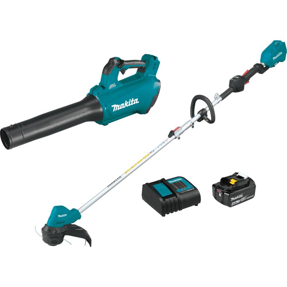 Makita 18V LXT Lithium-Ion Brushless Cordless 2-PC Combo Kit (4.0Ah) - Flockneti