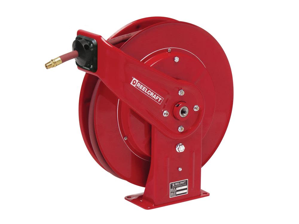 Reelcraft Hose Reel with Hose Steel Series 7000 1/2″ x 50′ - Flockneti